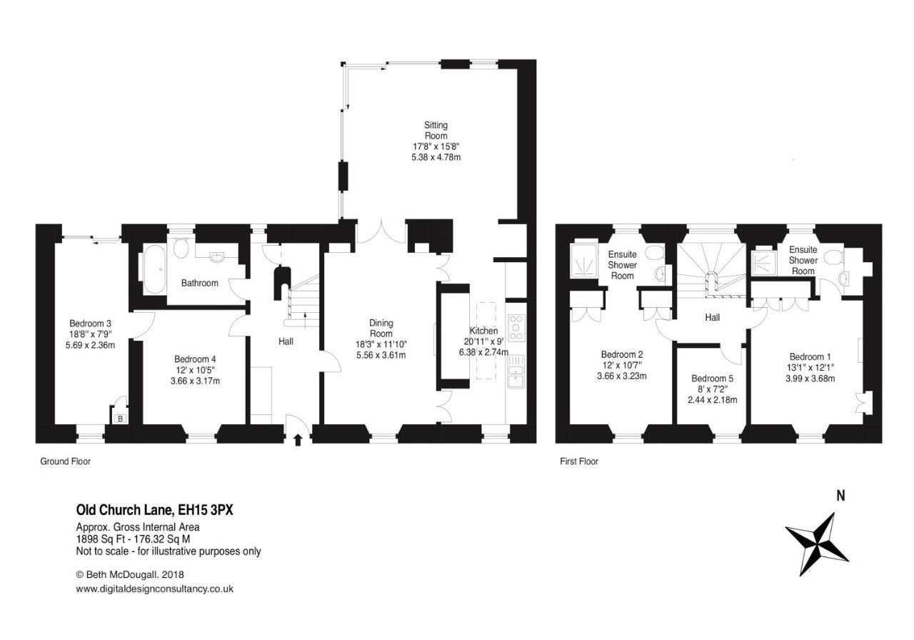 אדינבורו The Lochside House Residence מראה חיצוני תמונה